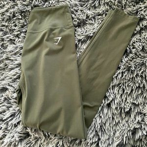 Green Gymshark Leggings